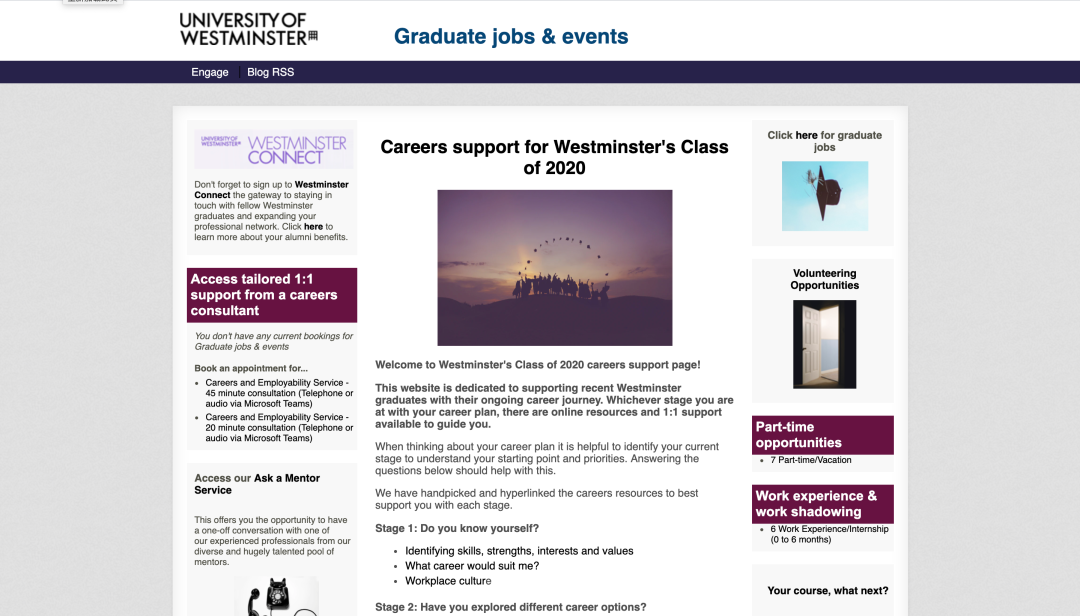 CAREER SUPPORT FOR WESTMINSTER'S CLASS OF 2020.png